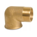 Threaded Fitting Brass Elbow 90° 3/8" Female x 3/8" Male