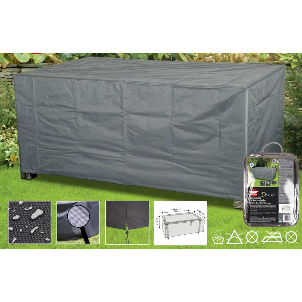 Protective Cover Deluxe Rectangular Table, approx. 170x100x71