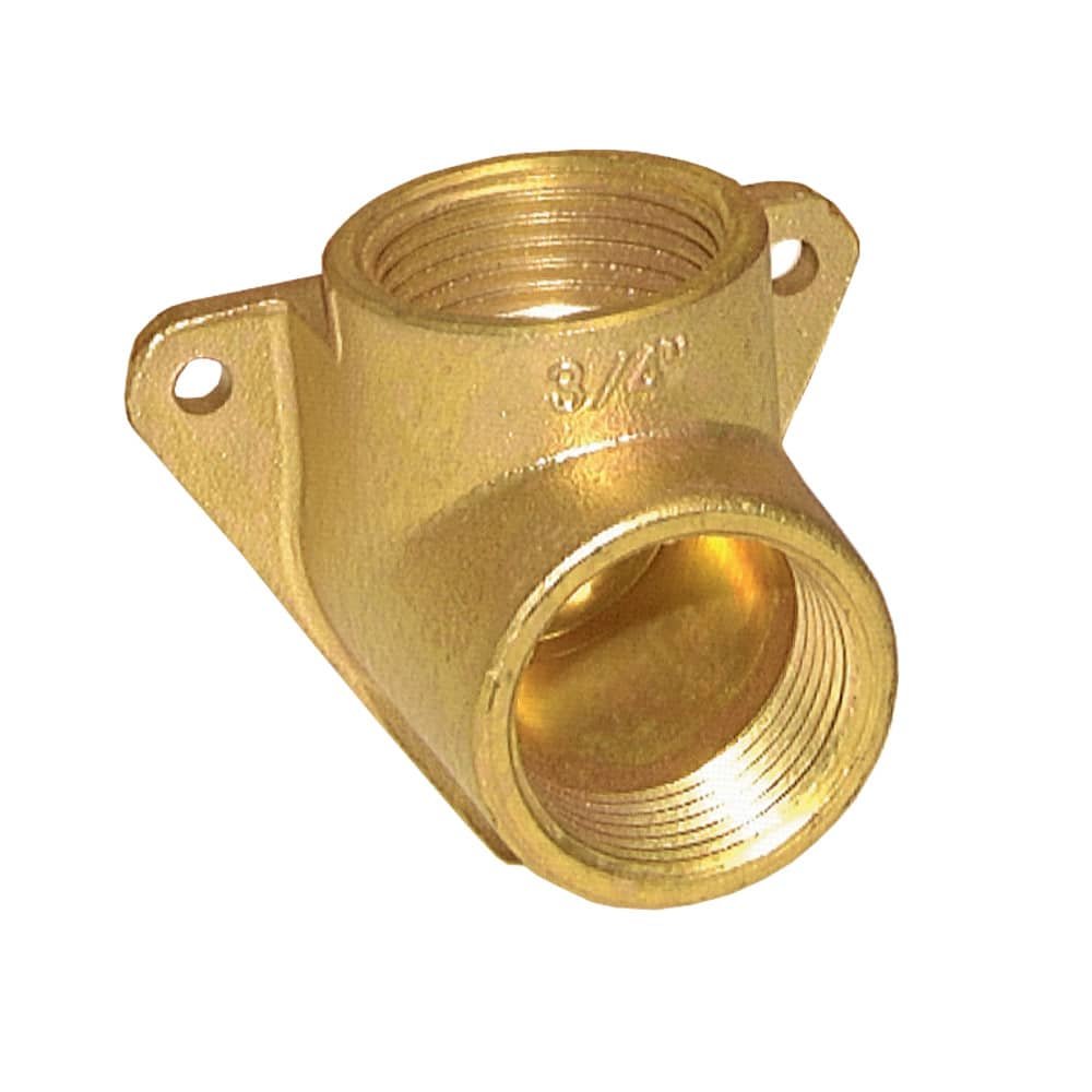 Compressed Air Brass Wall Socket 3/8" Internal Thread