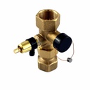 Brass Cap Valve Complete IG 3/4"