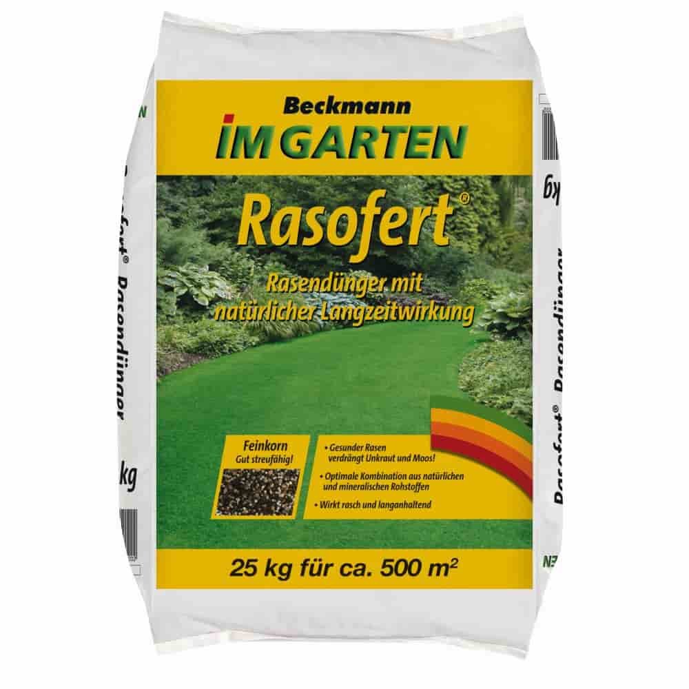 Lawn Fertilizer Rasofert 25kg Organic Mineral 12+3+5 for approx. 500m²