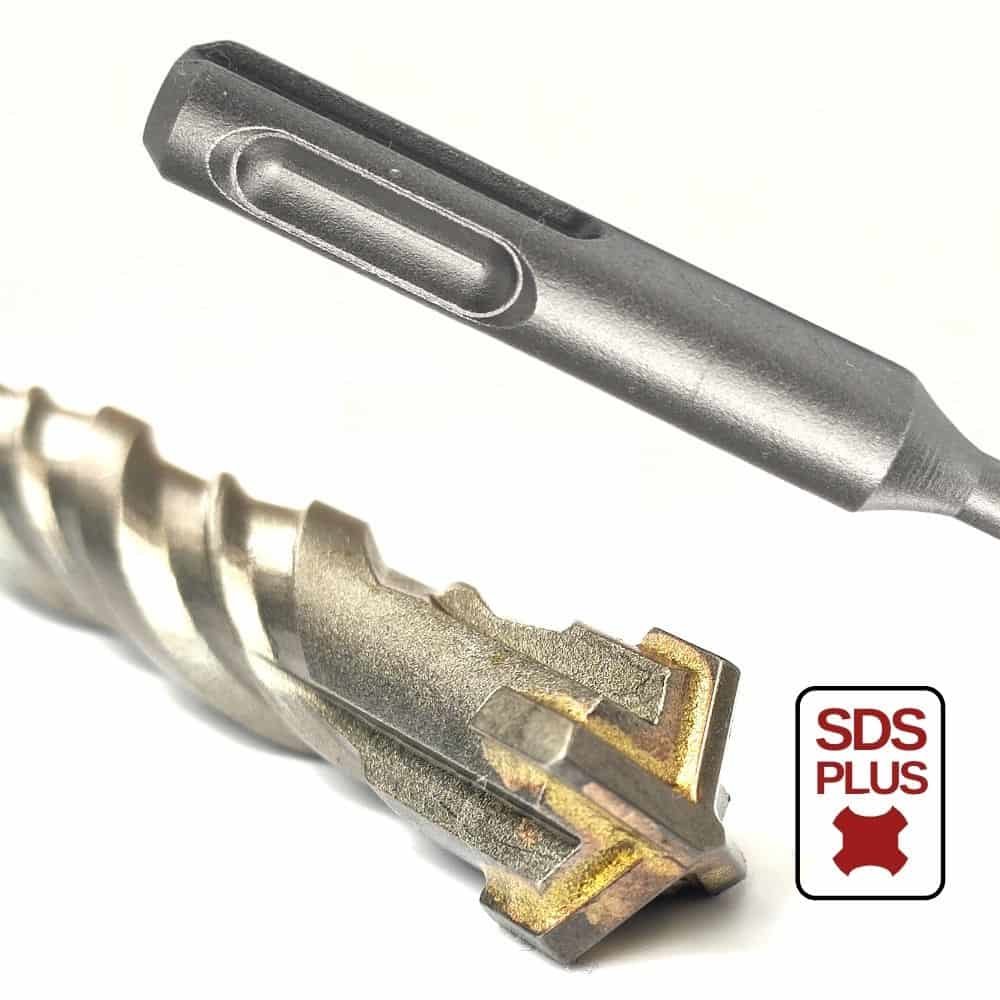 Hammer Drill Bit for SDS-PLUS 4-Cutter Ø 5.0mm x 110mm Length