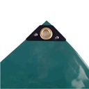 green 650 g/m² PVC 4 x 8m (32m²) Tarpaulin