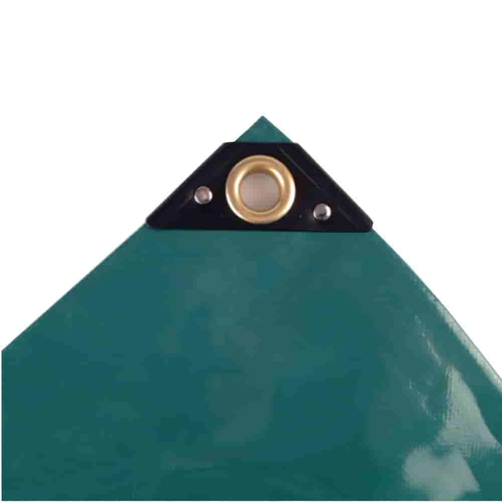 green 650 g/m² PVC 5 x 8m (40m²) Tarpaulin