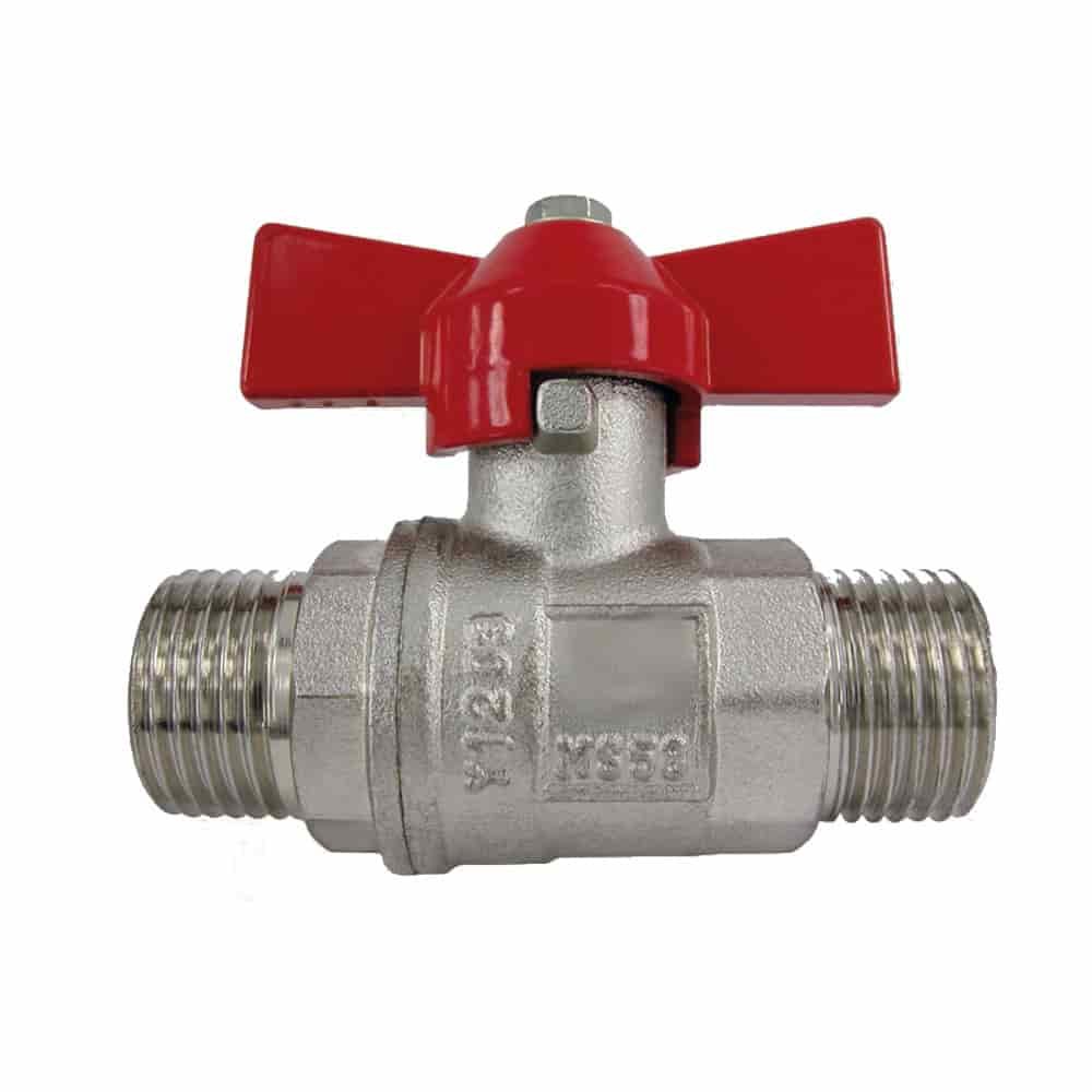 Wing Handle Ball Valve MxM 1"