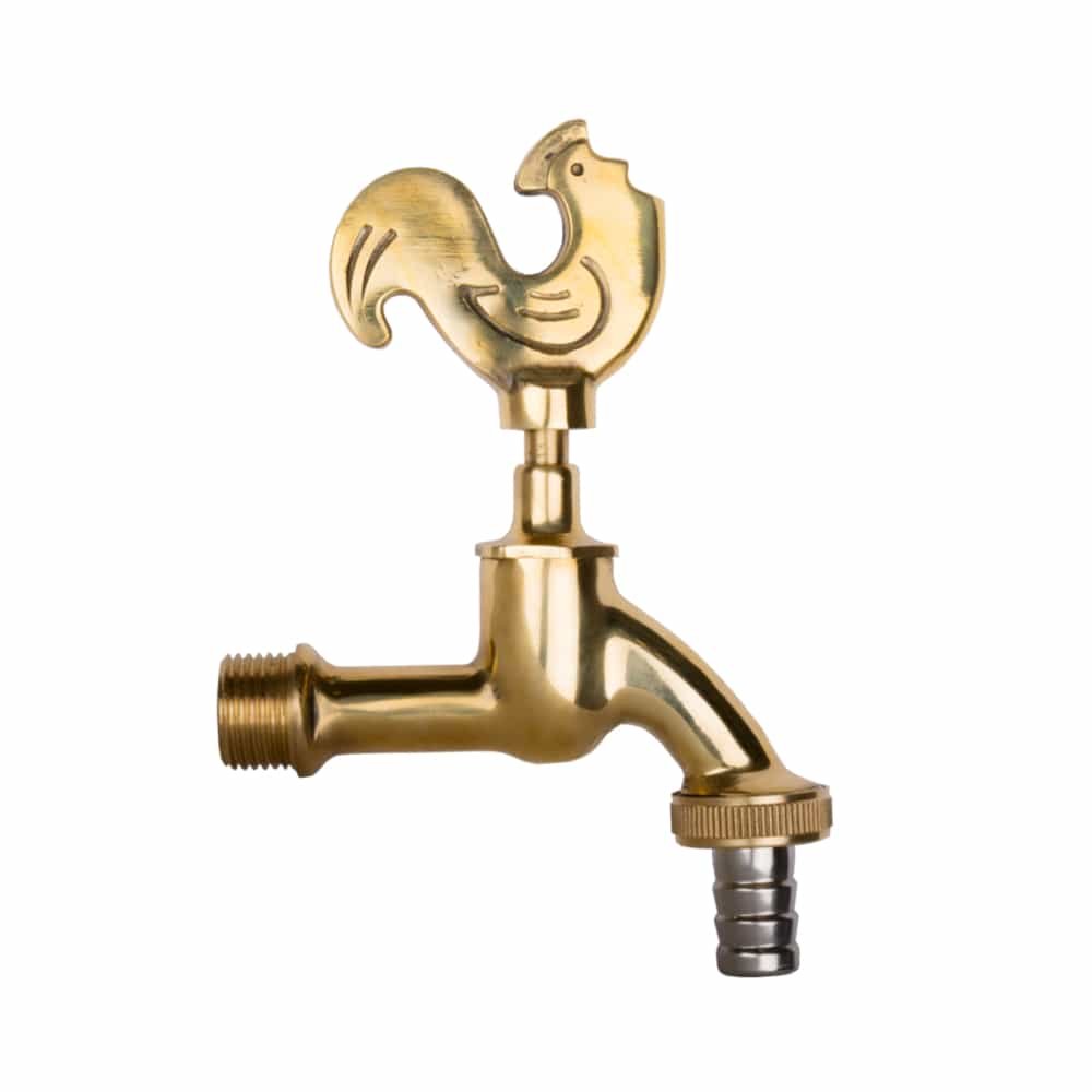 Nostalgia Outlet Valve Rooster Polished 1/2"