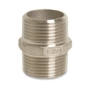 Threaded Fitting Stainless Steel Double Nipple 1/4" Male Thread