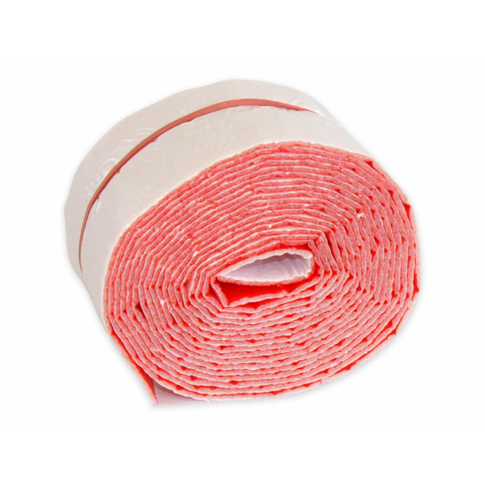 NMC self-adhesive tape with PE protective film, CLIMAFLEX STABIL, WxDxL: 70 x 2 x 3600, Red