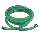 1"/25mm Suction + Pressure Hose with 1" Male Hose Tail + 1" Female 2/3 Union 8m