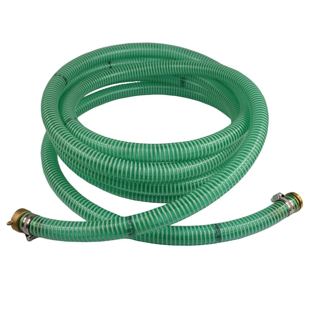 1"/25mm Suction + Pressure Hose with 1" Male Hose Tail + 1" Female 2/3 Coupling 1m