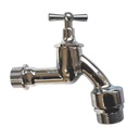 Washing Device Valve Outlet polished chrome 3/4"