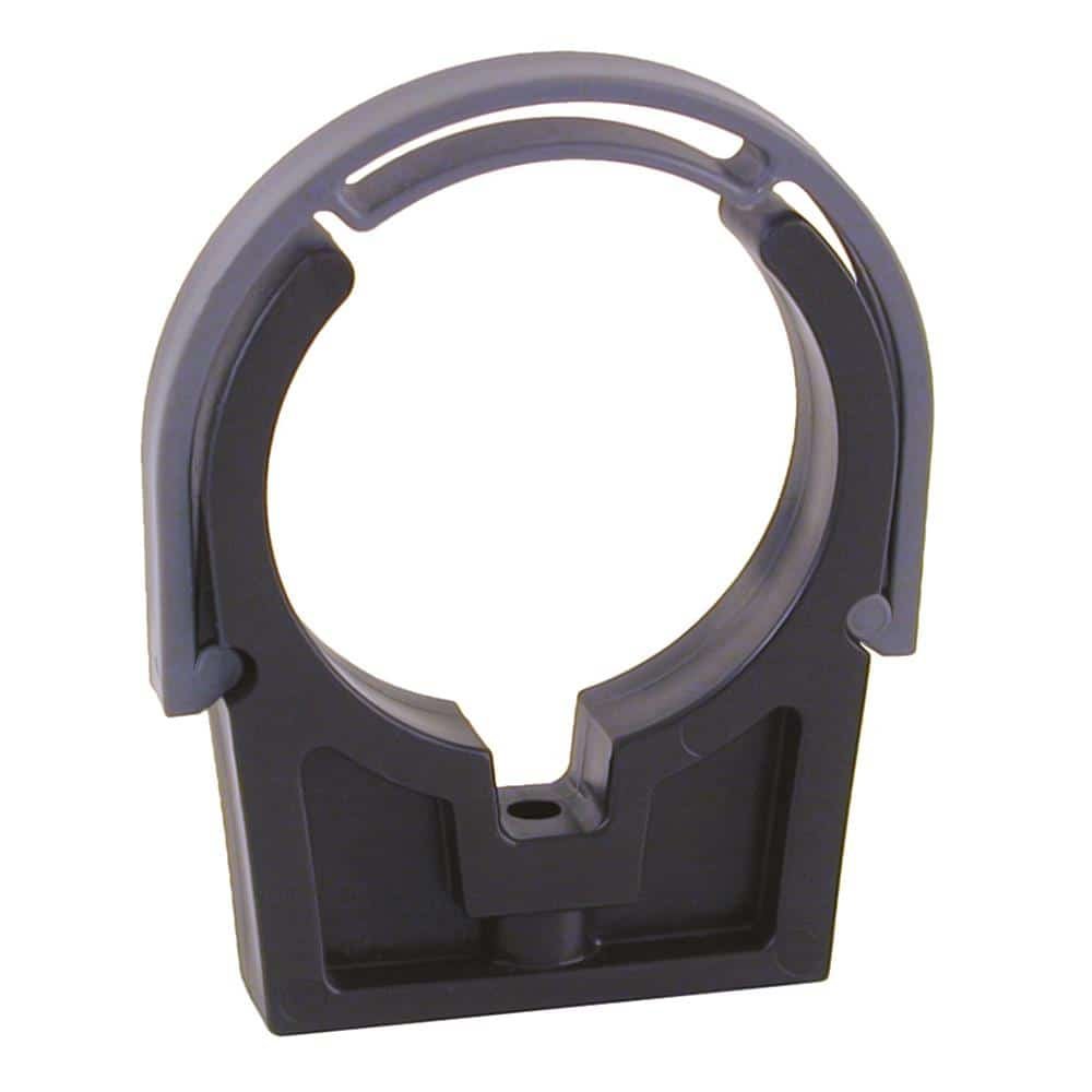 PVC-U Pipe Clamp with Bracket 63 mm