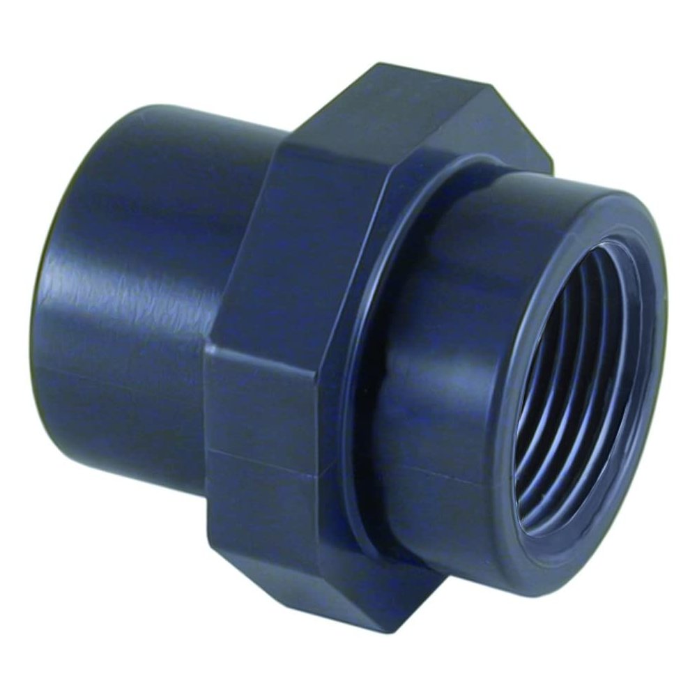 PVC-U Transition Socket x Female Thread 25-20mm x 1/2" PN10