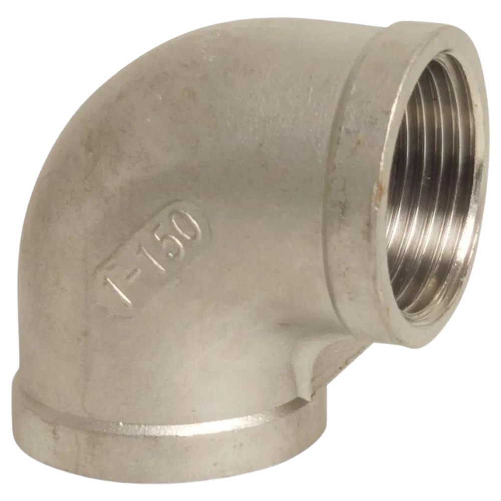 Threaded Fitting Stainless Steel Elbow 90° 3/8" IG