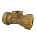 Brass PE Pipe Fitting T-Piece IG 32x 1" x32