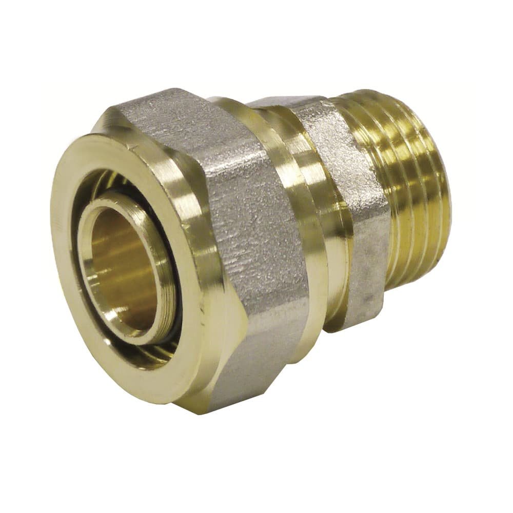 Screw Fitting Coupling 20 x 2 - 1/2" Male Thread