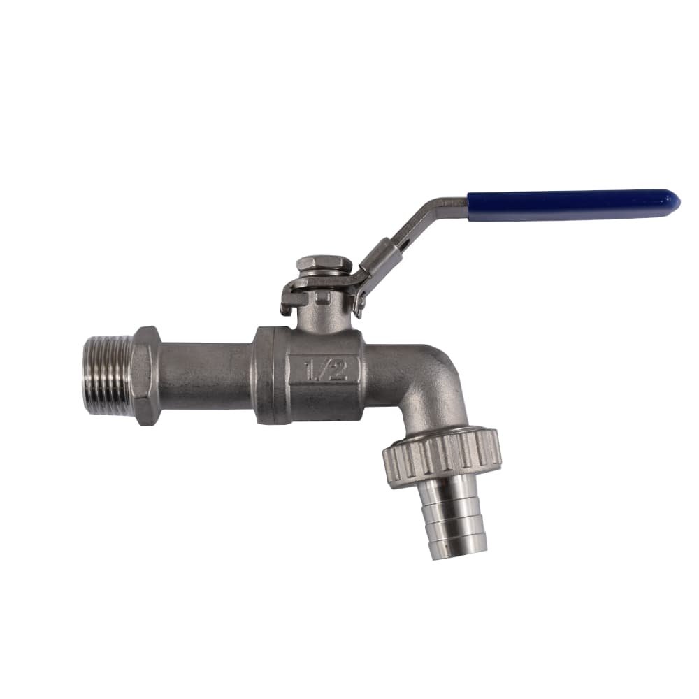 Stainless Steel Ball Valve with Lever 1/2"