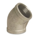 Threaded Fitting Stainless Steel Elbow 45° 1/2" IG