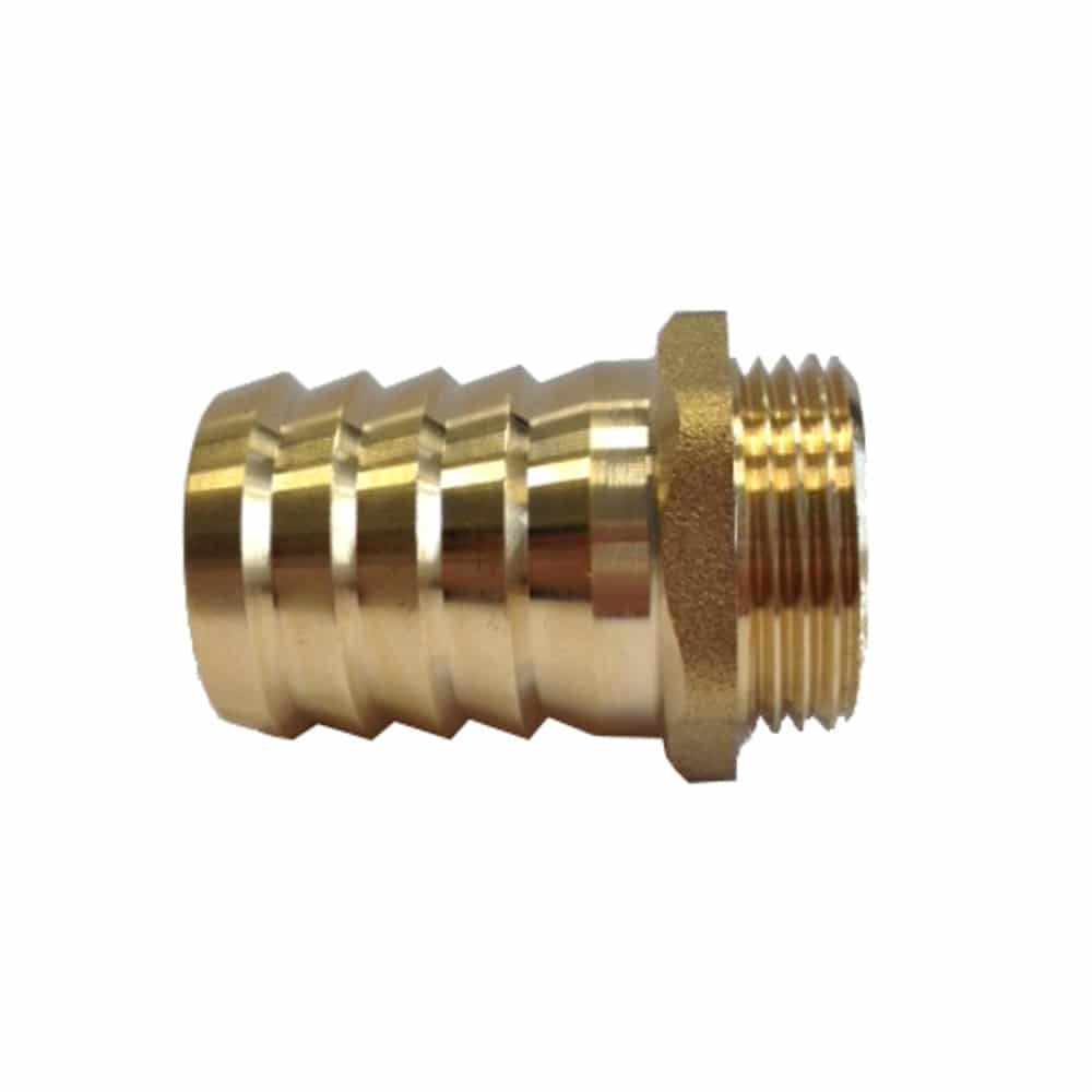 Hose Connector Brass 1 1/2" Male Thread - 40 mm