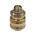 Compressed Air Coupling Socket 1/4" Male Thread