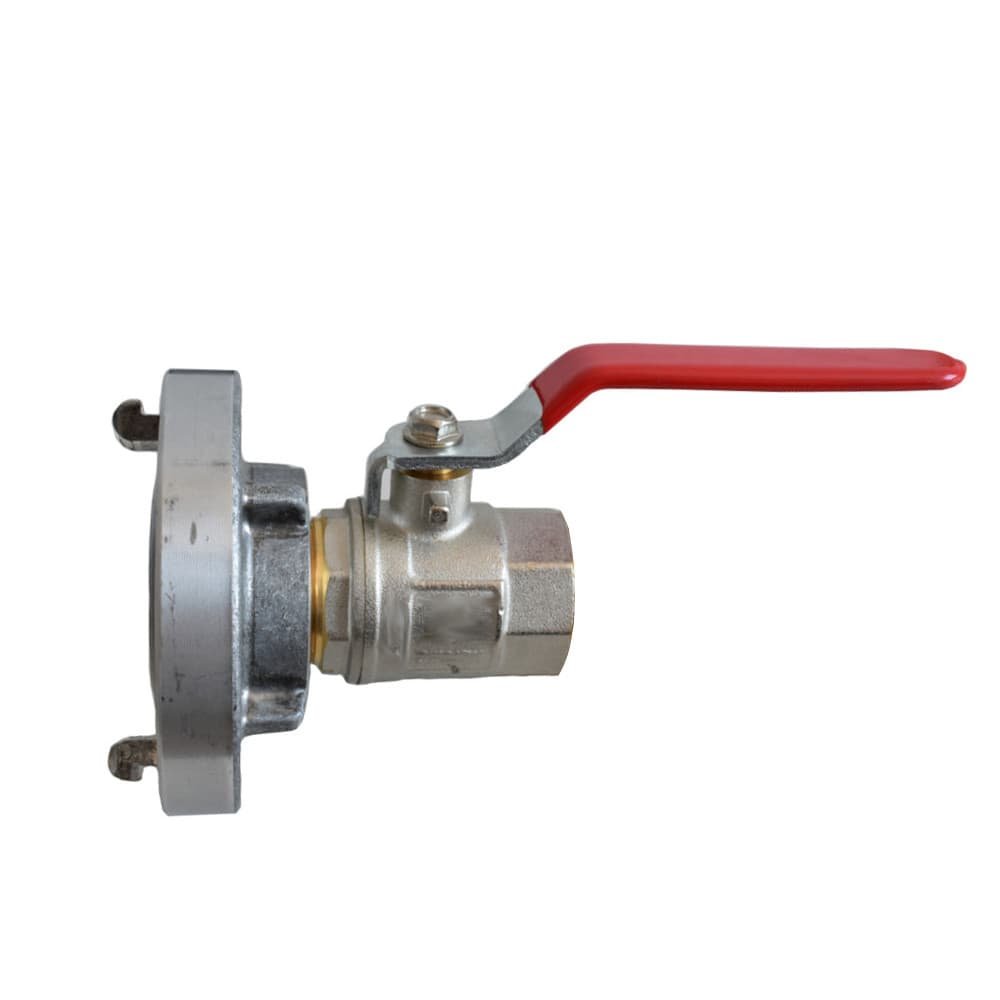 Transition Storz B Coupling with Lever Ball Valve