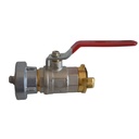 Transition Storz D Coupling with Lever Ball Valve + Claw Coupling