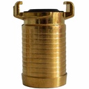 Brass Hose Fitting/Nipple 1 1/2"