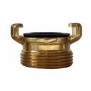 Brass Threaded Piece 1 1/2" Male Thread