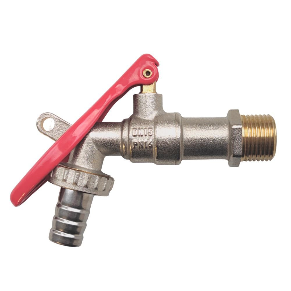 Lever Outlet Valve Lockable 1/2"