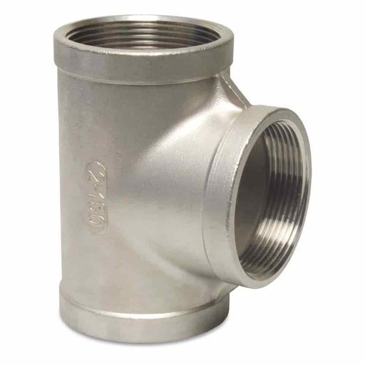 [BONI-42276-127] Threaded Fitting Stainless Steel T-Piece 90° 2" IG