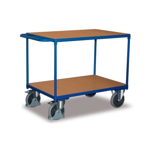 [BONI-sw-800.500] Heavy Duty Table Cart 500 kg with 2 Shelves Model XL + EasySTOP