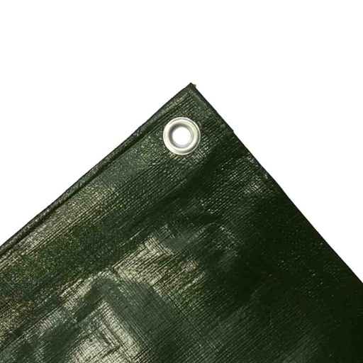 [BONI-411015] 280 g/m² green 10 x 15 (150m²) Tarpaulin