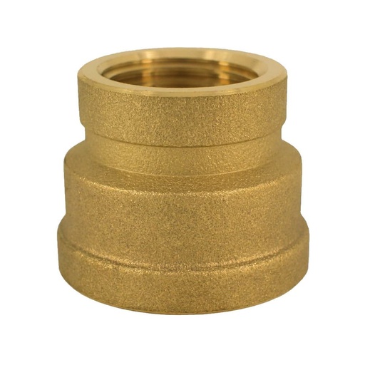 [BONI-42369K] Threaded Fitting Brass Socket Reduced 1/2" F x 3/8" F