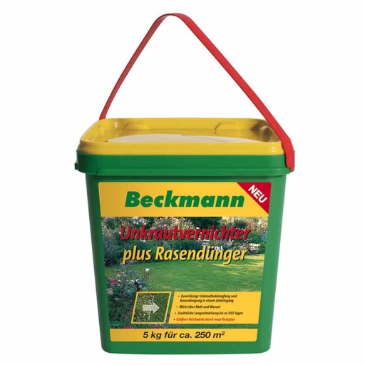 [BONI-25530] 5 kg Lawn Fertilizer with Weed Killer + Long-term Effect for approx. 250m²