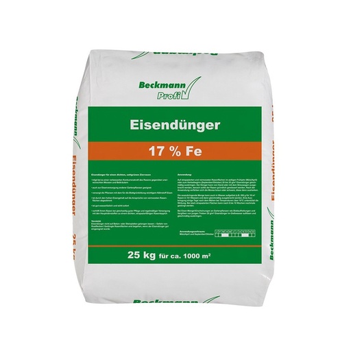 [BONI-boni1138] 25 kg Iron Fertilizer 17% Iron Sulfate for approx. 1000m²