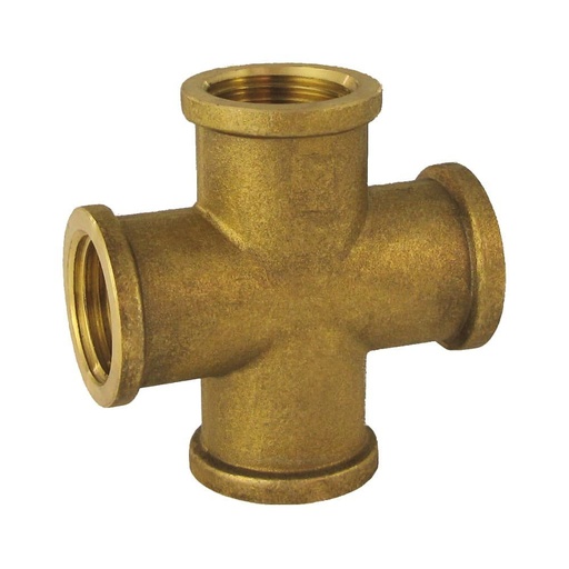 [BONI-42341K] Threaded Fitting Brass Cross Piece 1 1/4" IG