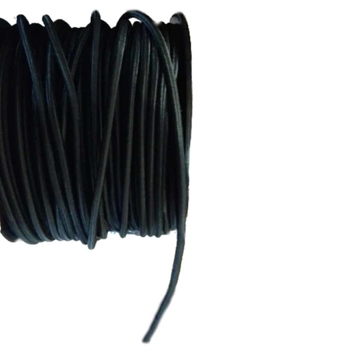 [BONI-boni1243-0009] Elastic Rope 6 mm Black 75 Meters PP Coating