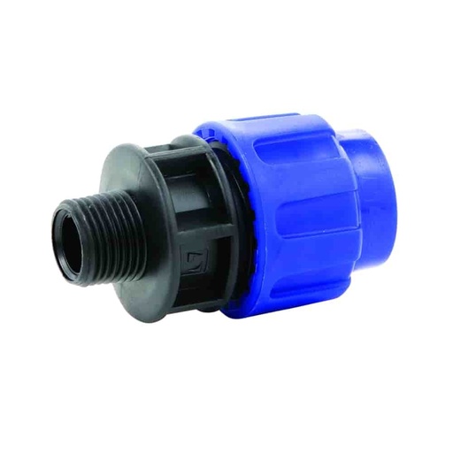 [BONI-01592K] PP PE Pipe Fitting Coupling 40 x 1 1/2" Male Thread