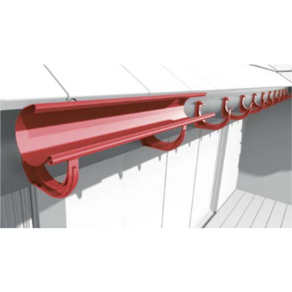 Gutter Connection Graphite System 125-8