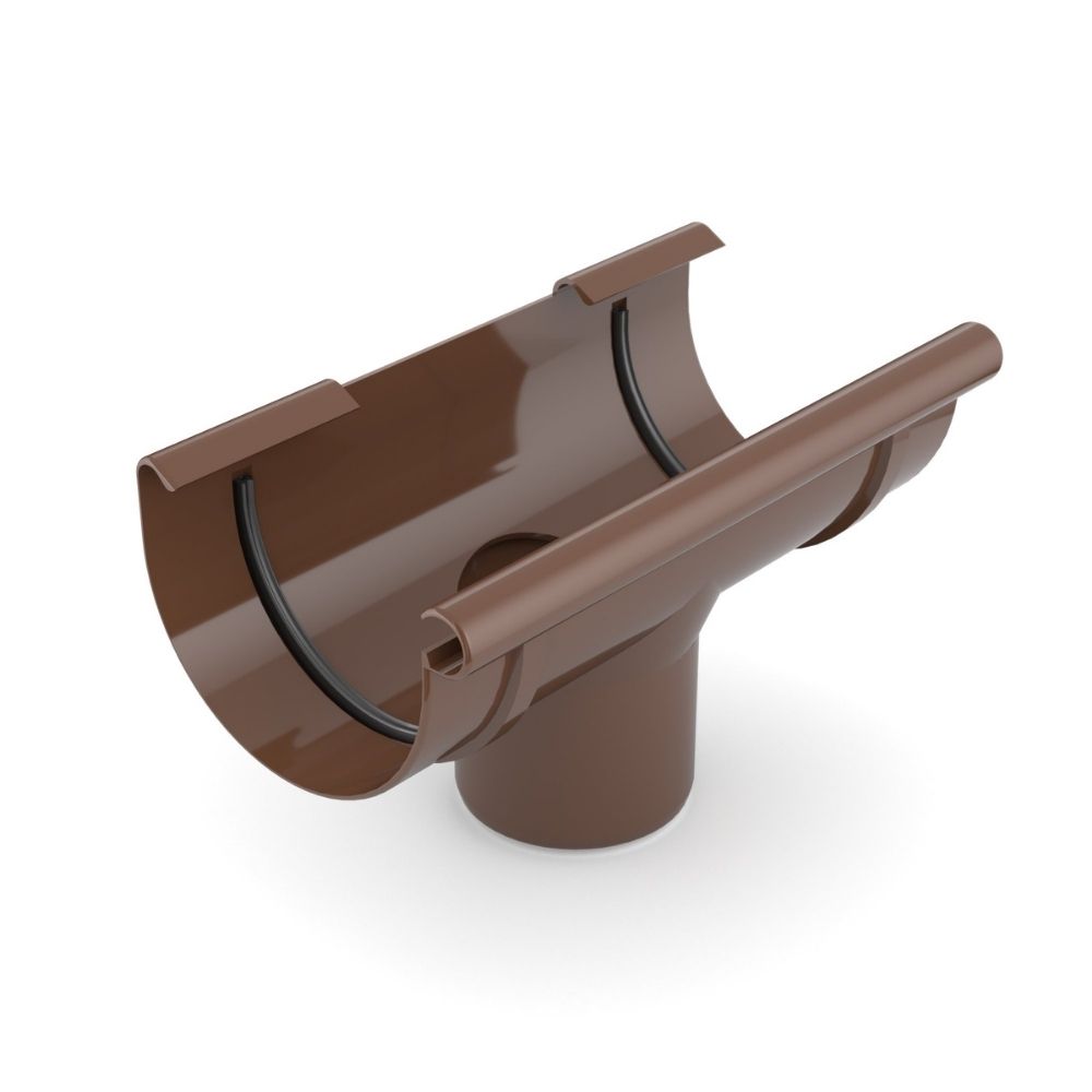 Corner Piece Inside with Adjustable Angle from 120° to 145° Brown System 125-1