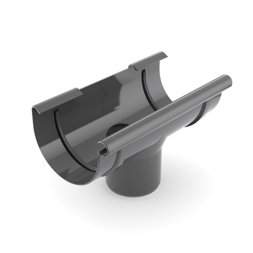 Corner Piece Outside with Adjustable Angle from 120° to 145° Graphite System 75-2